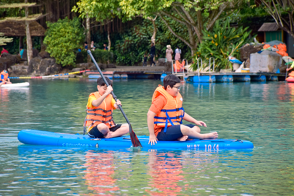 Trải Nghiệm Thú Vị Với Concept Teambuilding Chèo Sup