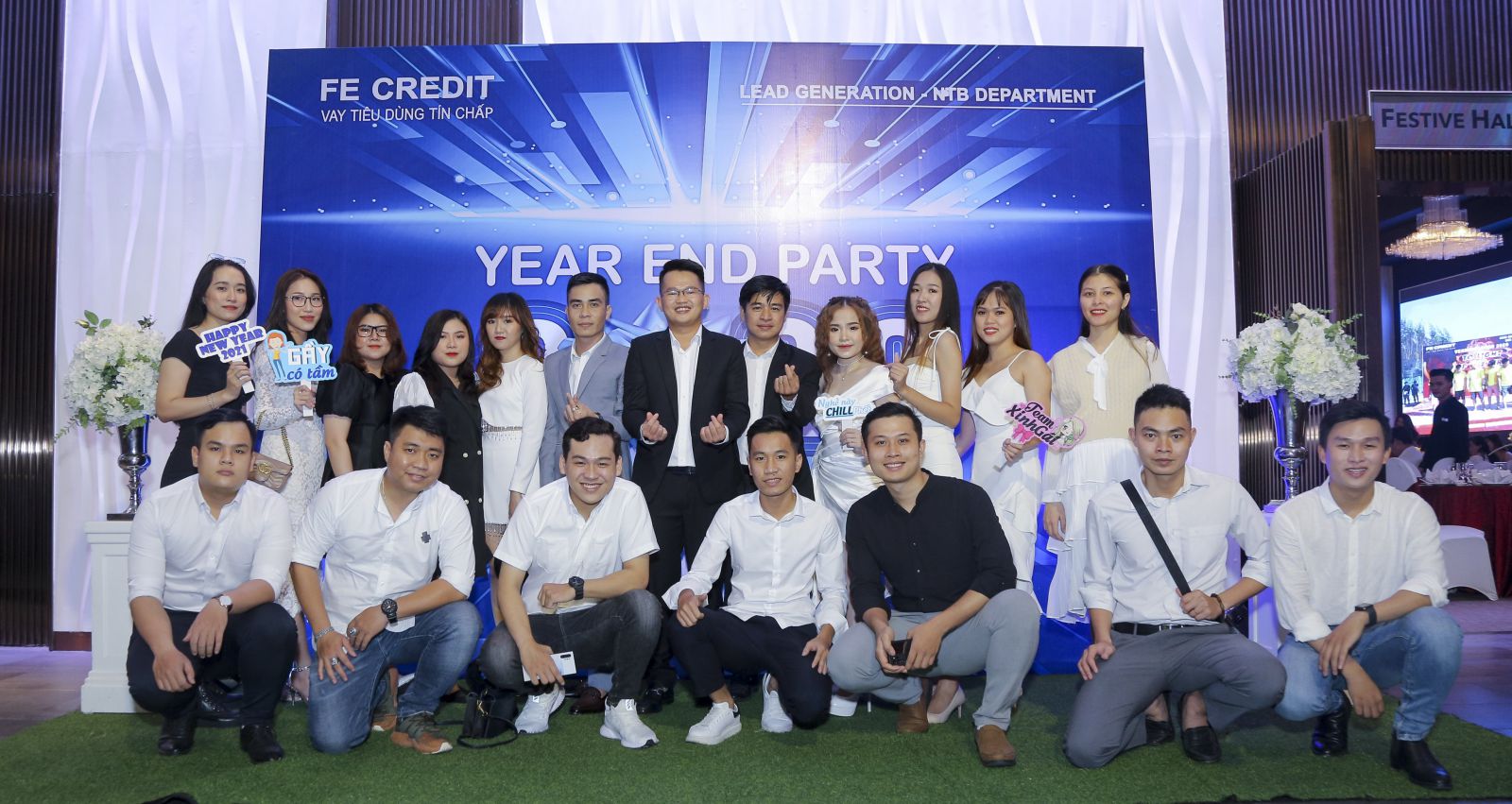 Tổ chức Year End Party Cho công ty FE CREDIT