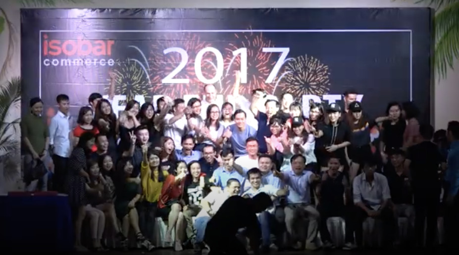 Tổ chức Year End Party cho Công ty ISOBAR