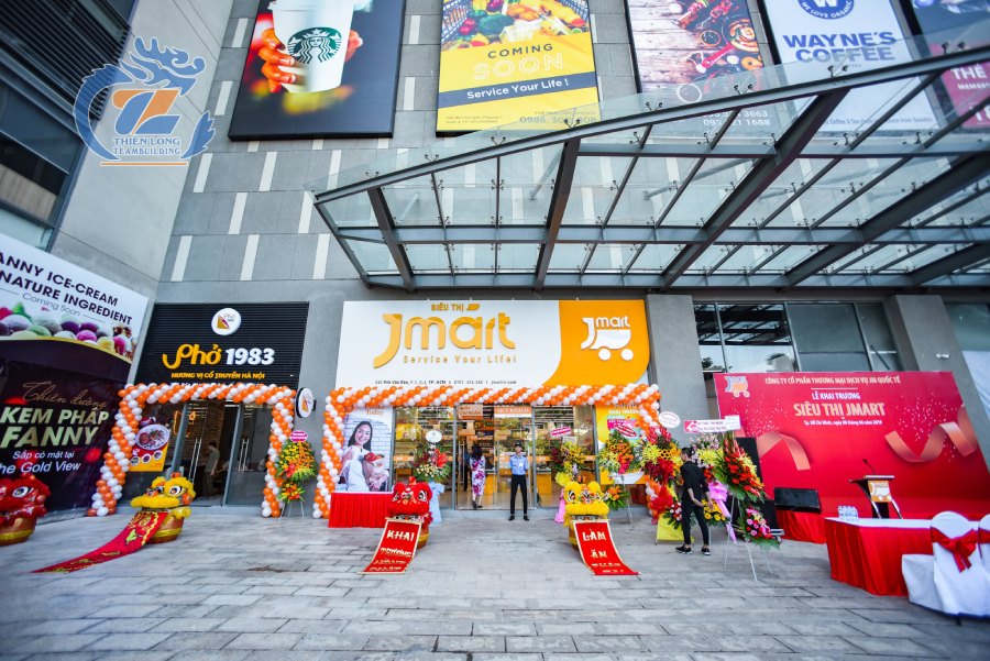 Tổ chức sự kiện khai trương siêu thị J Mart